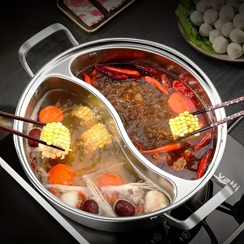 Soup Kettle Warmer - Olla de Acero Inoxidable 304 con