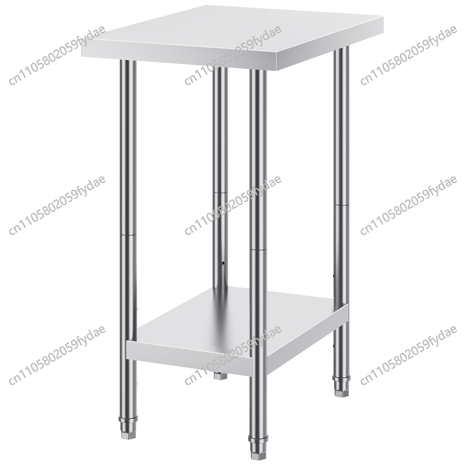Commercial Kitchen Prep Table With Storage - Mesa de Preparación de Acero Inoxidable