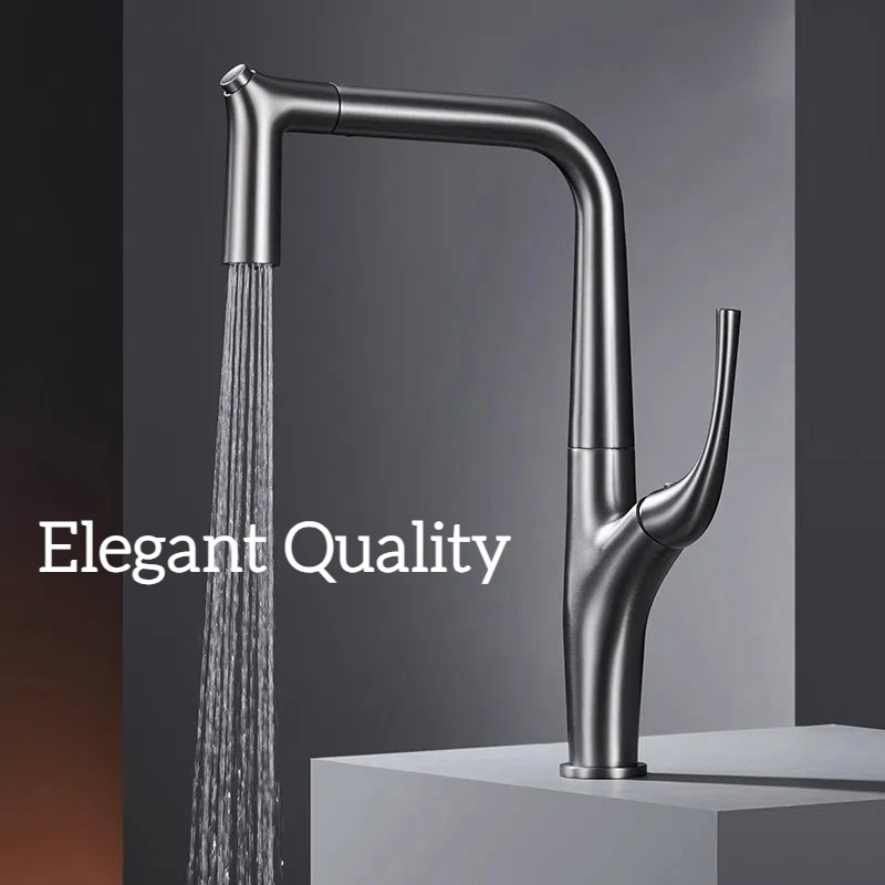Commercial Kitchen Mixer Tap - Grifo de cocina extraíble con filtro