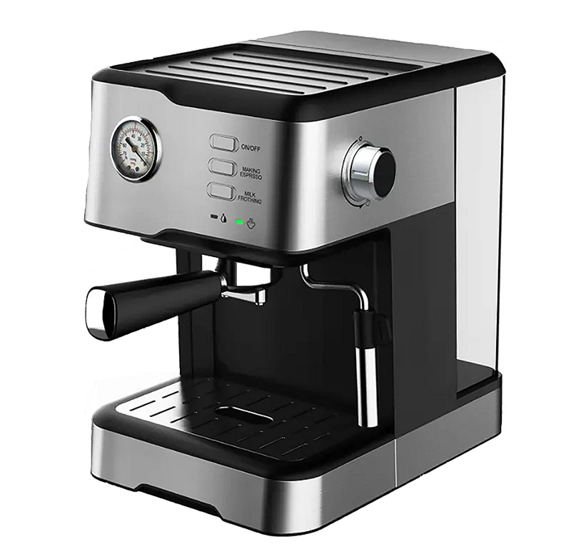 Commercial Espresso Machine - Cafetera Espresso Eléctrica Portátil de Acero