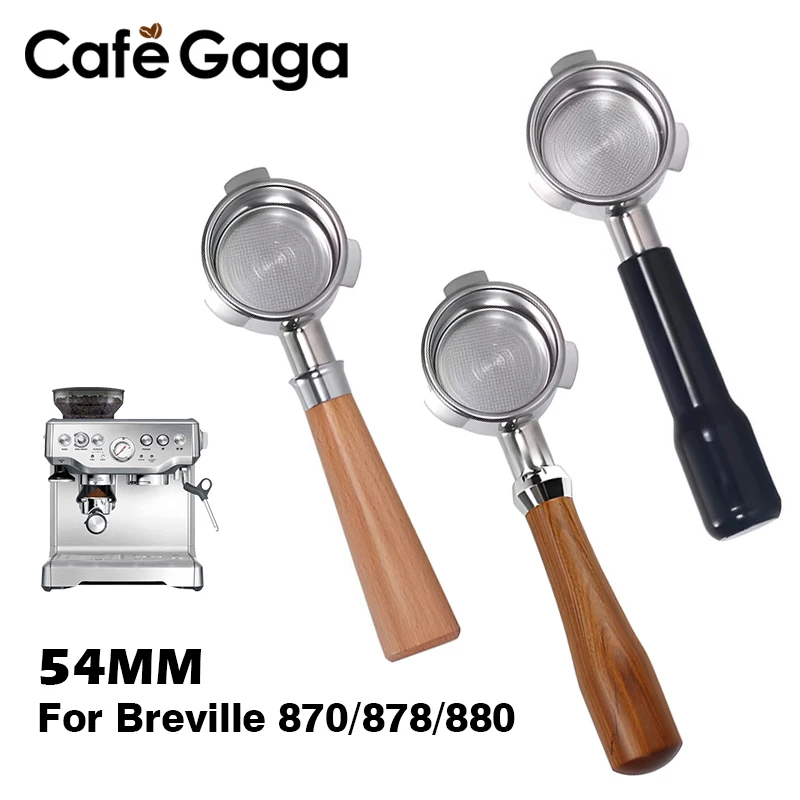 Breville Espresso Bes870 - Portafiltro sin fondo de café de