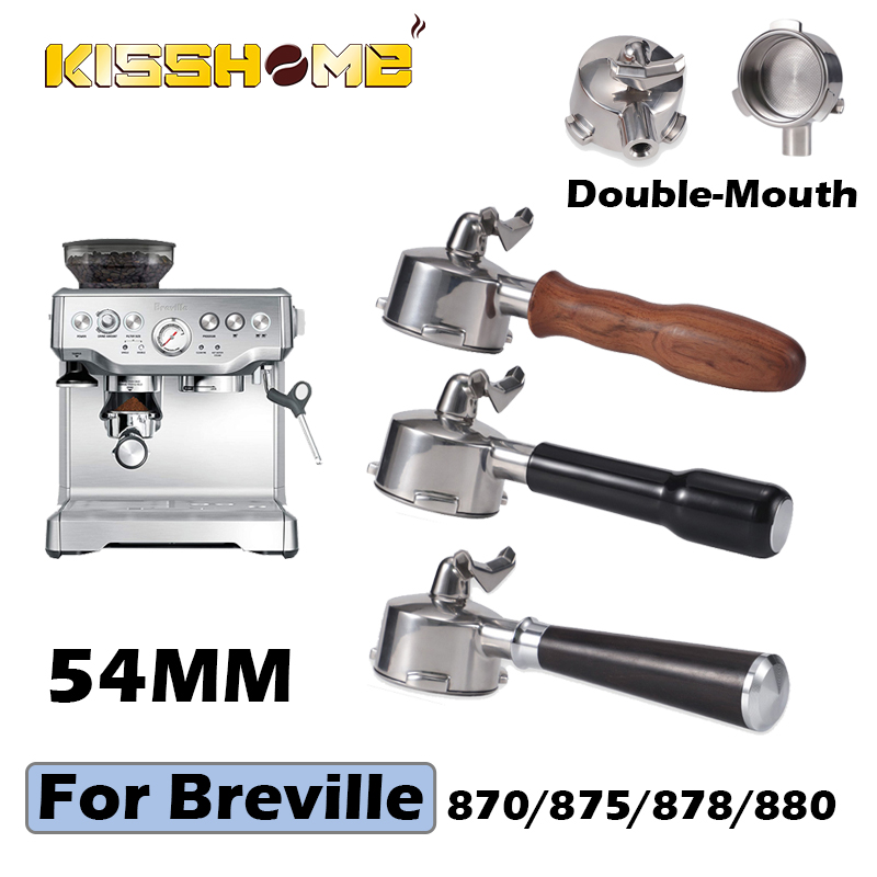 Portafiltro de café de 54mm, d - Breville Espresso Bes870 reseña y precio