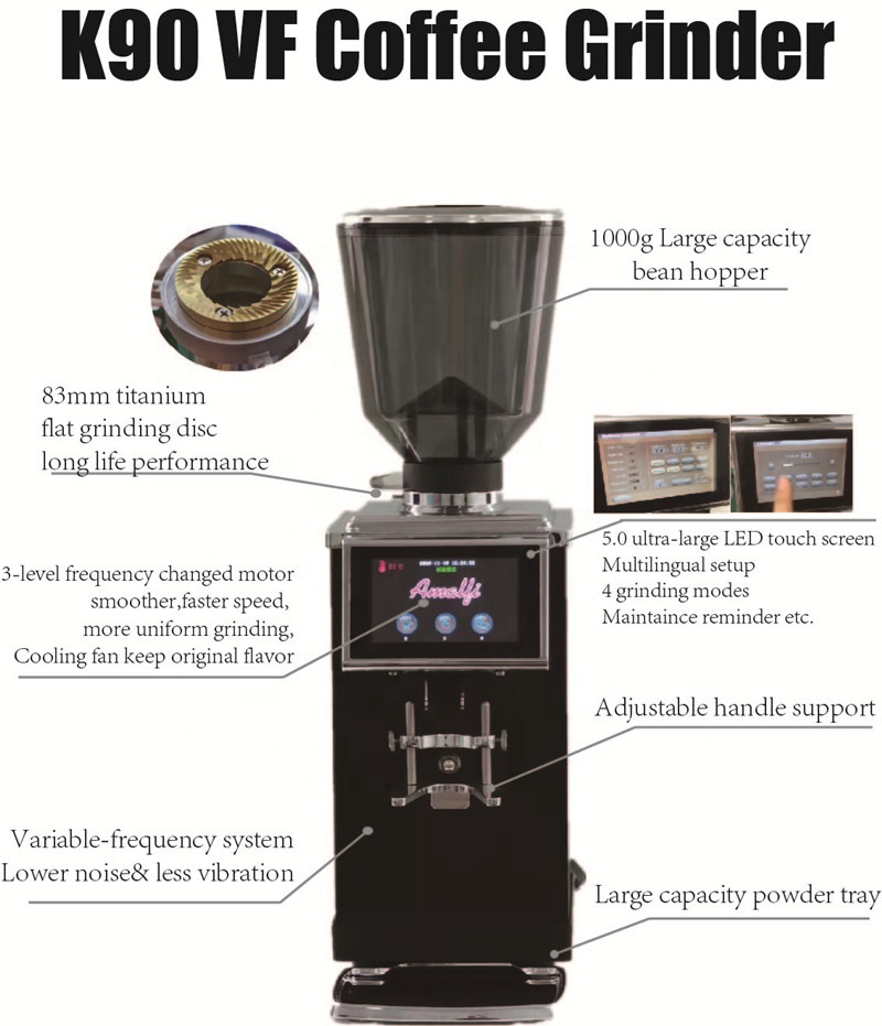 Molinillo de café eléctrico K9 - Commercial Espresso Machine reseña y precio
