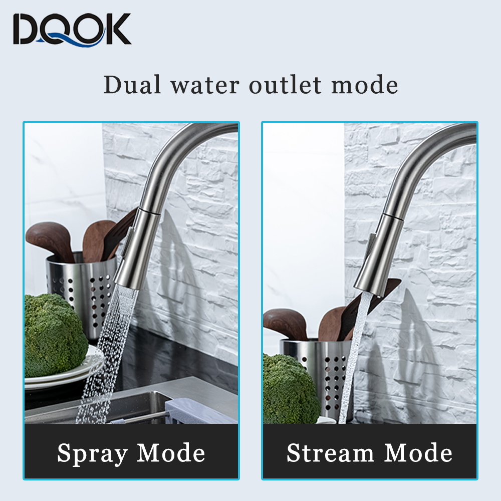 Grifo de cocina negro, boquill - Commercial Kitchen Mixer Tap reseña y precio