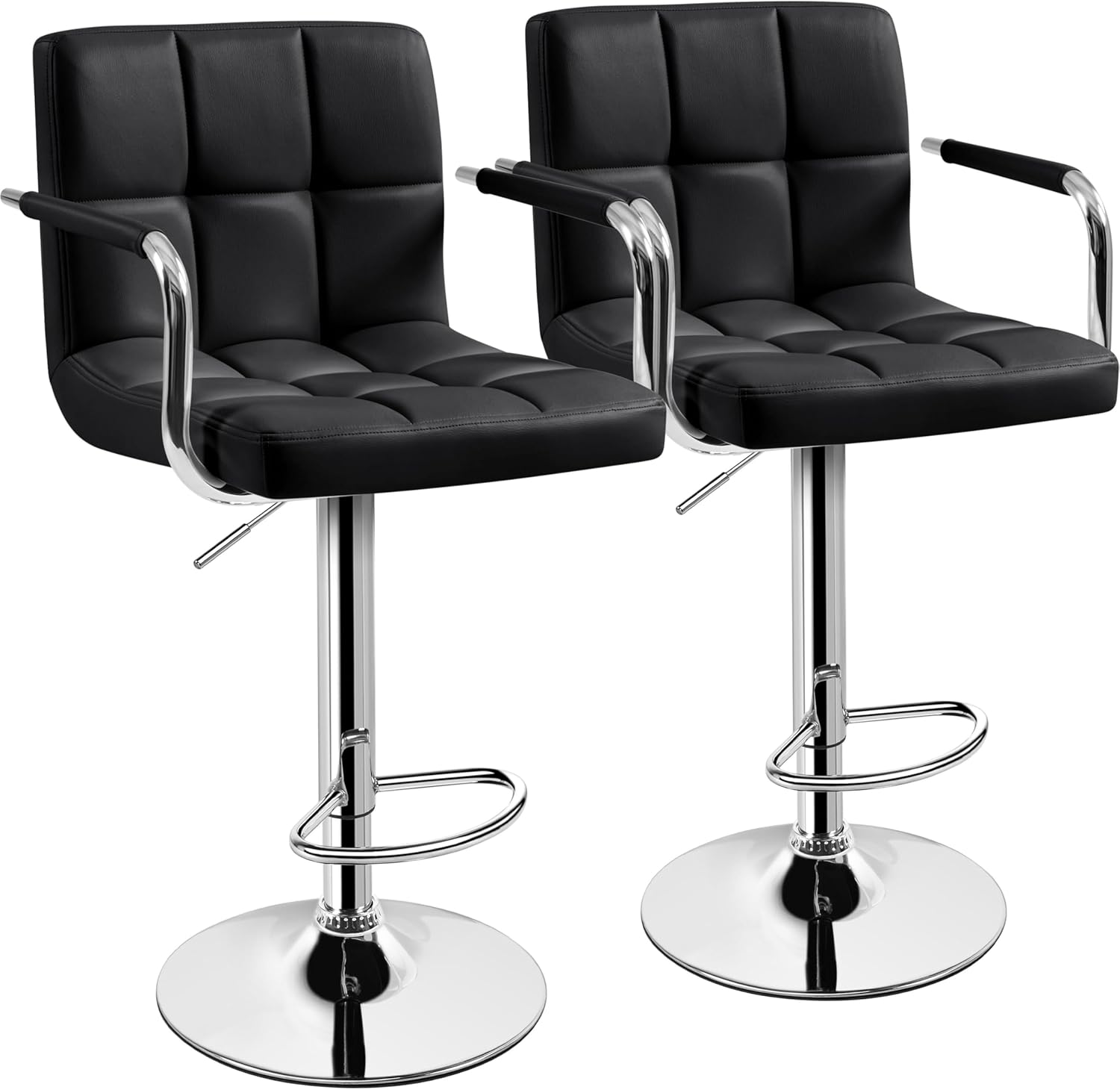 Juego de 2 taburetes de bar, t - Commercial Kitchen Counter reseña y precio