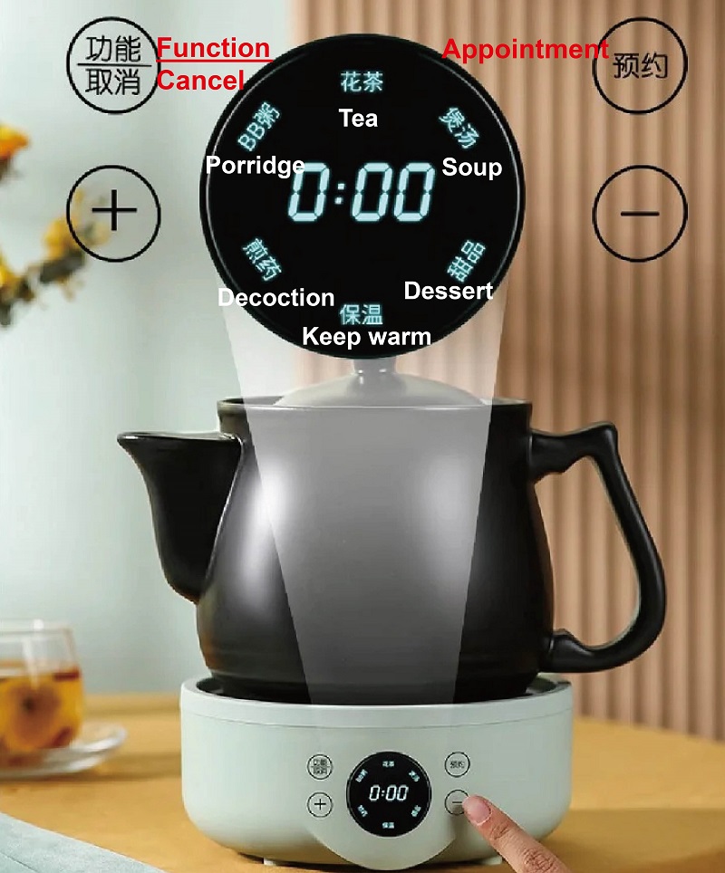 Olla para estofado eléctrica d - Soup Kettle Warmer reseña y precio