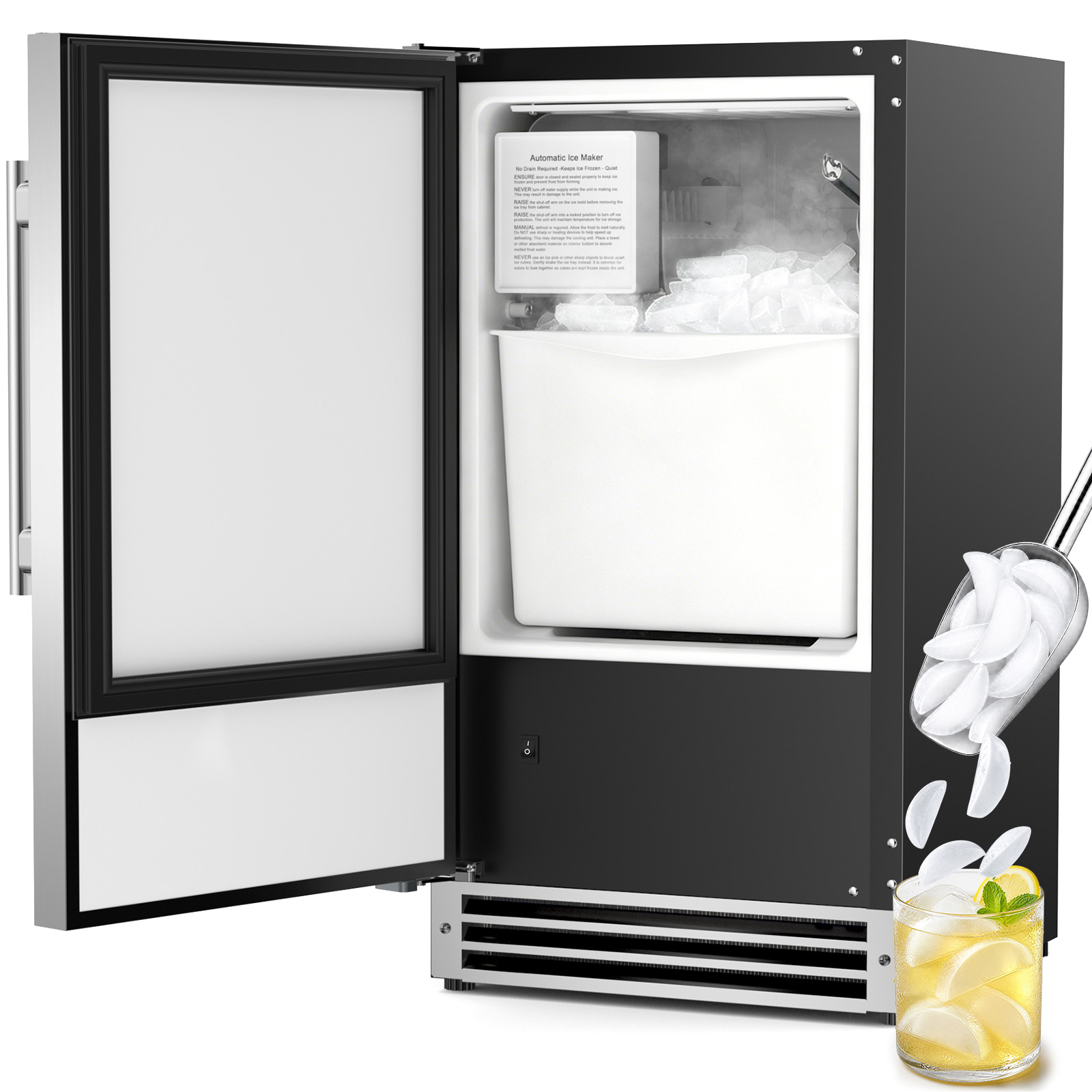 Máquina de Hielo Bajo Encimera - Commercial Kitchen Counter reseña y precio