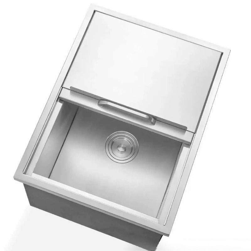 Bandeja de Hielo de Acero Inox - Commercial Kitchen Counter reseña y precio