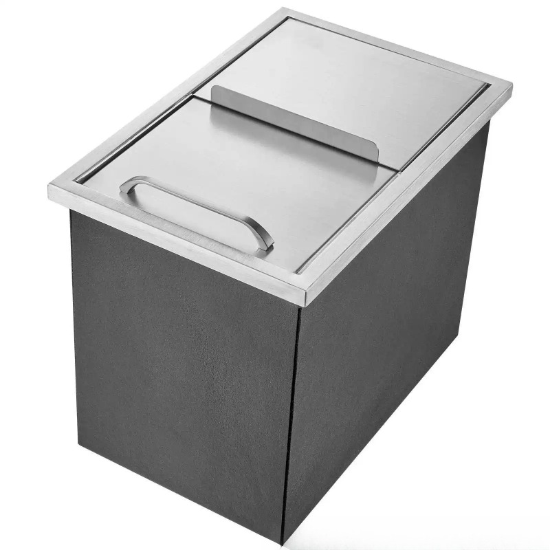 Bandeja de Hielo de Acero Inox - Commercial Kitchen Counter reseña y precio