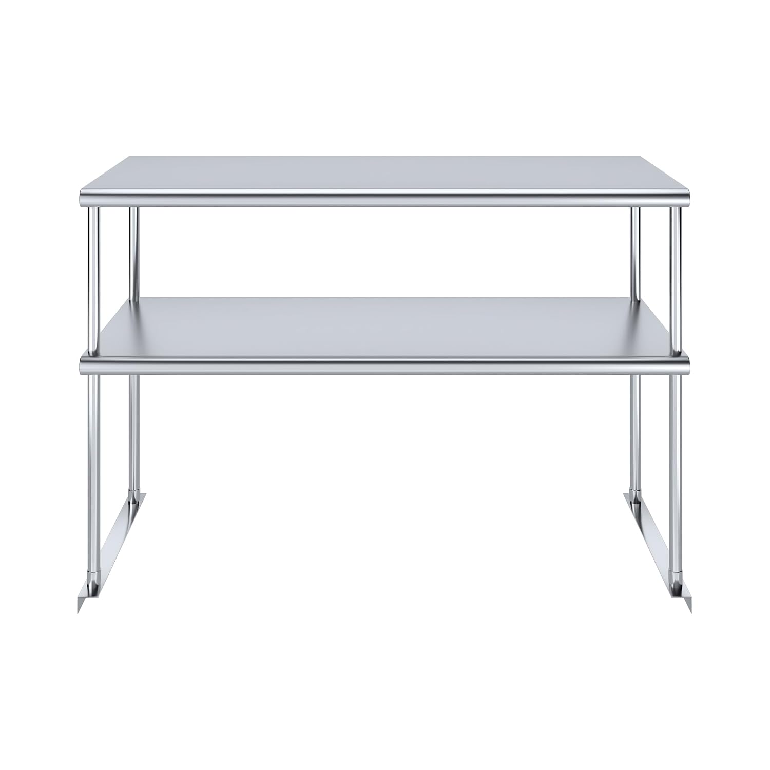Estante superior de acero inox - Commercial Kitchen Prep Table With Storage reseña y precio