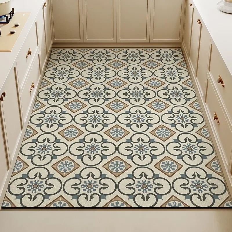 Alfombra de Cocina con Estampa - Commercial Kitchen Tile Flooring reseña y precio