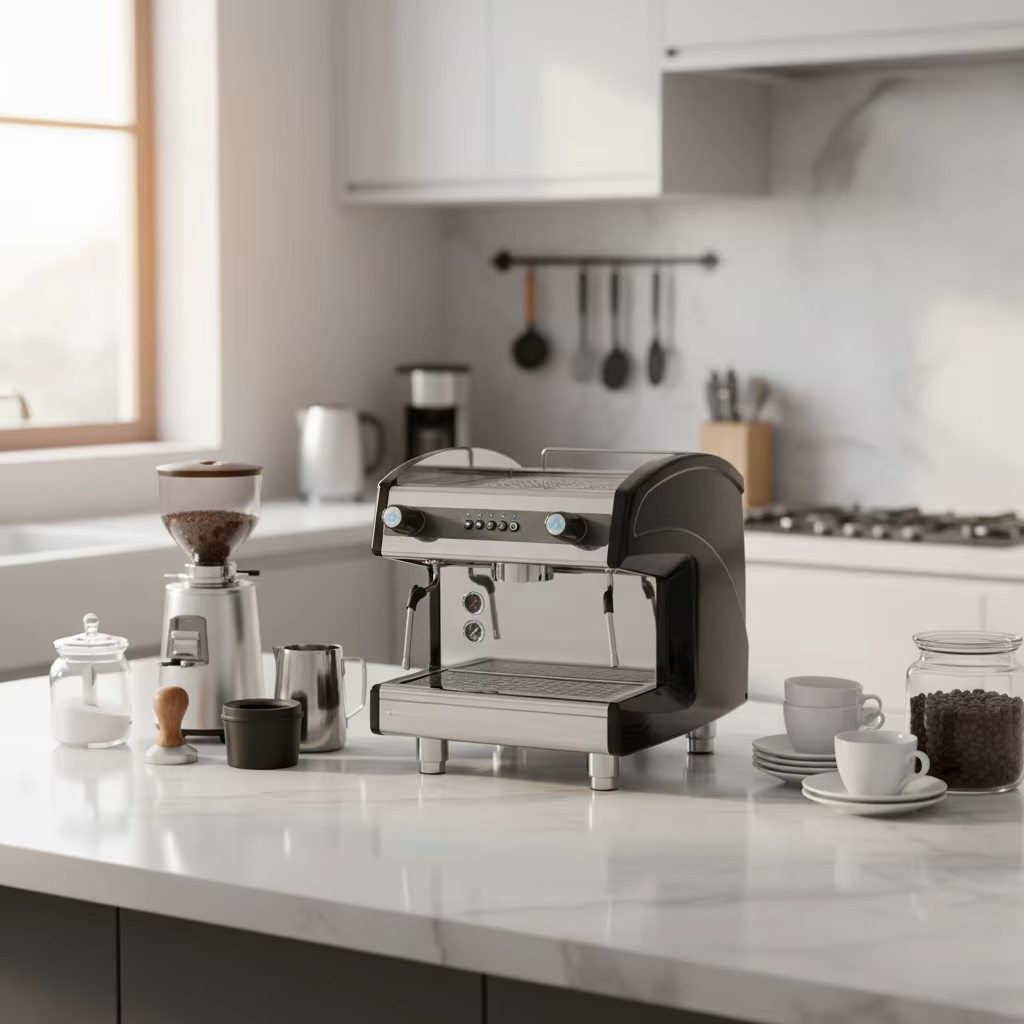 Cafetera Espresso Profesional  - Commercial Espresso Machine reseña y precio