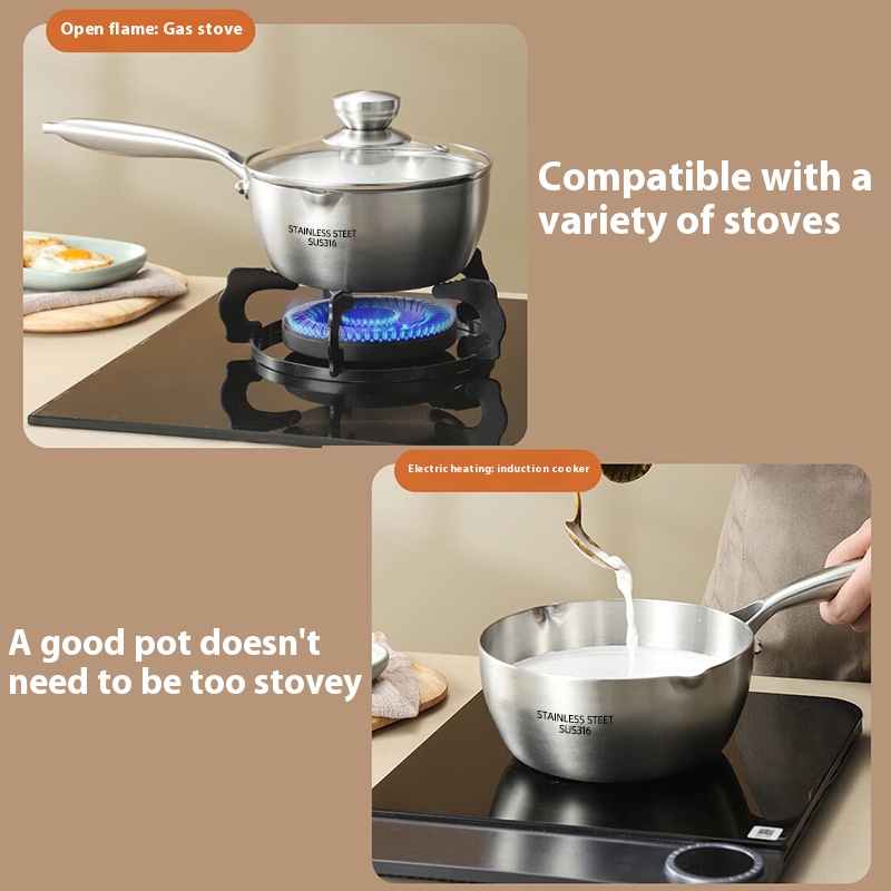 Olla de acero inoxidable 316,  - Soup Kettle Warmer reseña y precio