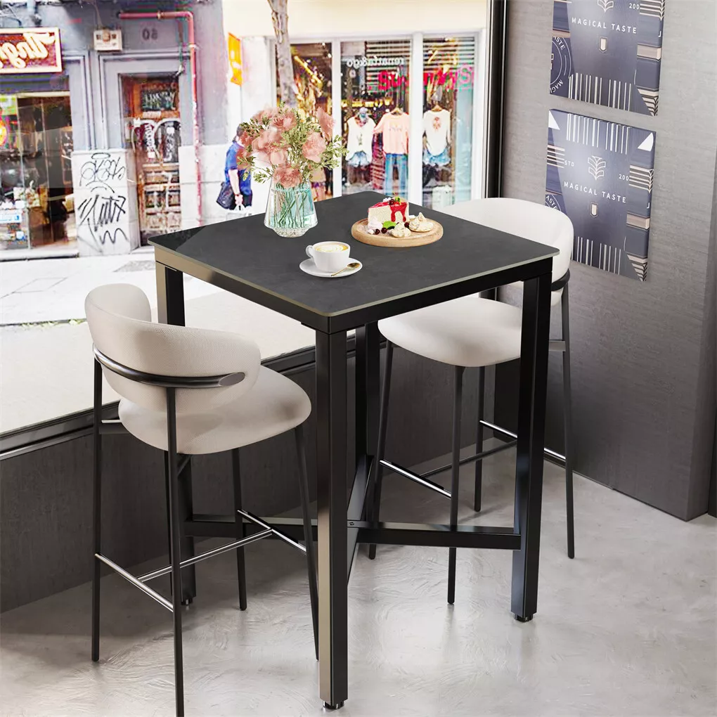 Mesa de Bar Cuadrada LUVODI de - Commercial Kitchen Counter reseña y precio