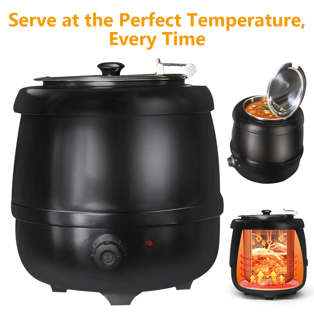 Olla para Sopa de 10L con Tapa - Soup Kettle Warmer reseña y precio