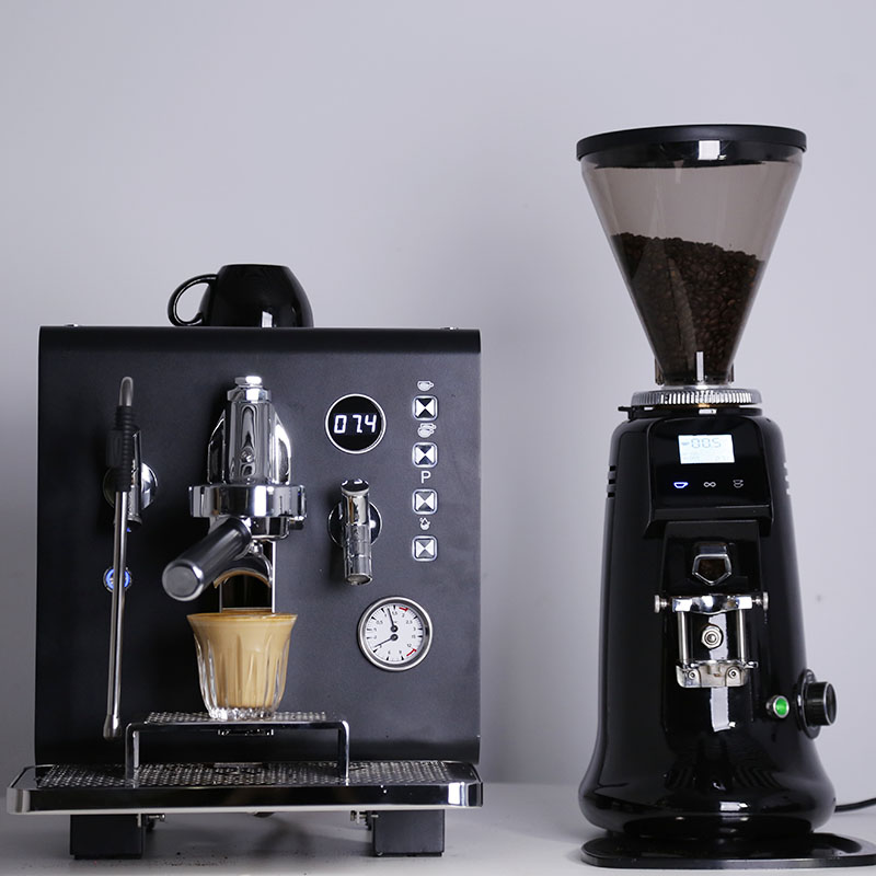 Cafetera Profesional Rosa Semi - Commercial Espresso Machine reseña y precio